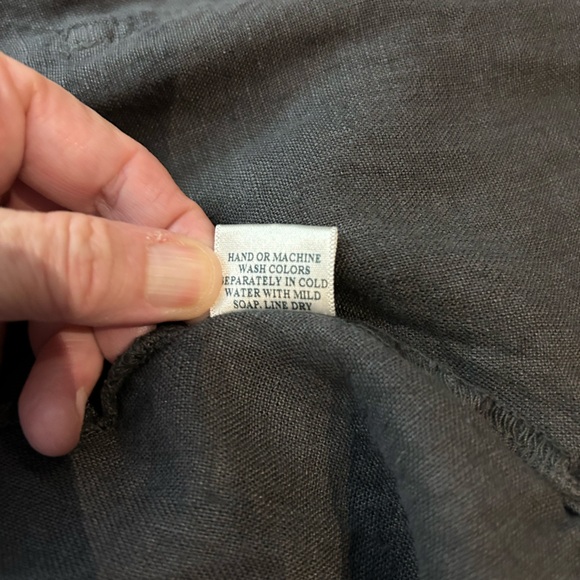 NWT BLUE FISH 5306 Contrast Cardi Faded Iron-U Linen 0 - Picture 13 of 16